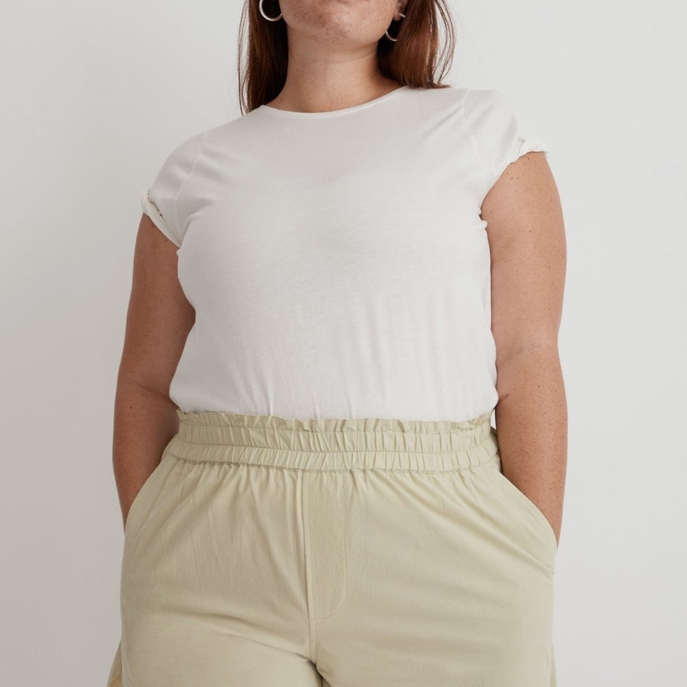 Madewell Poplin Pull-On Shorts - Picture 5 of 5